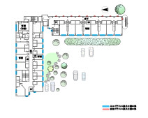 HOTELビューくろだ3,4階平面図