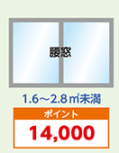 腰窓：ポイント：14000